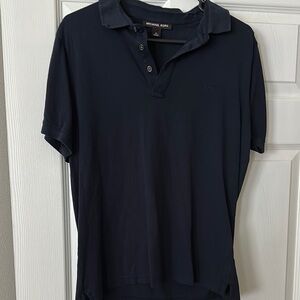 Michael Kors Blue Polo Shirt Classic Style